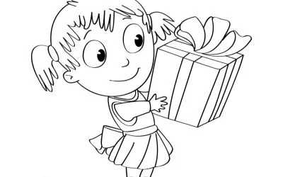 Ausmalbilder: Ein Kind mit einer Gabe