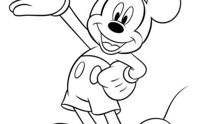 Micky Maus Malvorlagen für die Kleinen