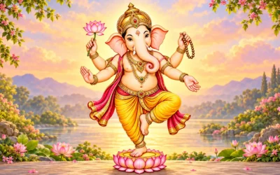 Ganesha ausmalen: Fünf hinduistische Darstellungen