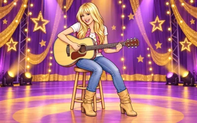Hannah Montana ausmalen: Musik und Backstage