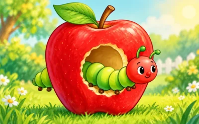 Die kleine Raupe Nimmersatt ausmalen: Fünf Buchmotive