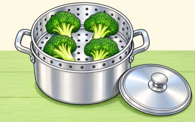 Brokkoli-Ausmalbilder: Waschen, Kochen und Pflanzen